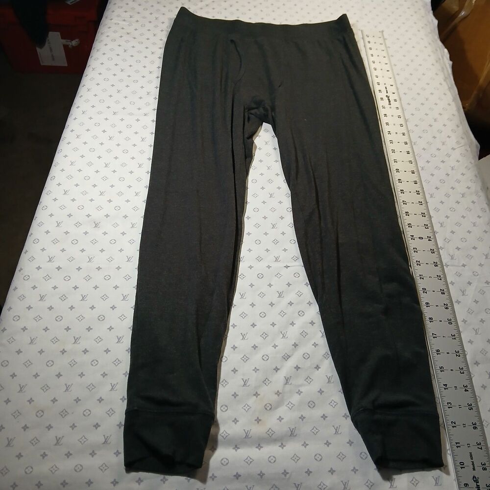 L L Bean Lounge Pants Soft Men’s Large Pajama Bottoms Gray Cotton
